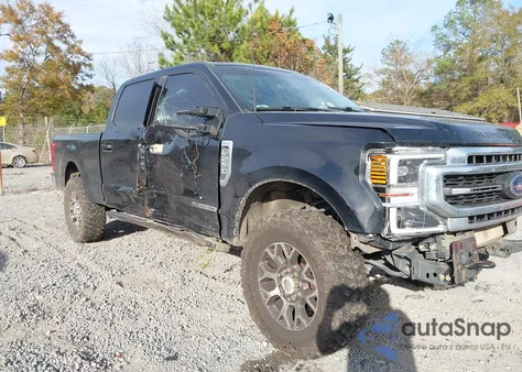 2022 Ford F-250 Lariat from USA, damaged, VIN 1FT7W2BT1NEC41592
